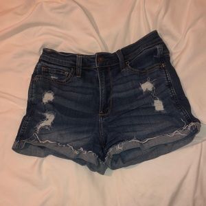 Hollister High Rise Jean Shorts